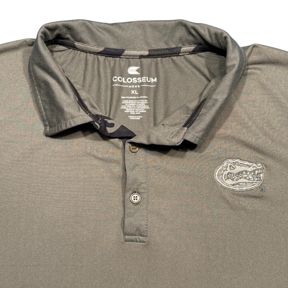 Florida Gators - OHT -  Operation Hat Trick -  Military Green Polo ‎ in Men XL